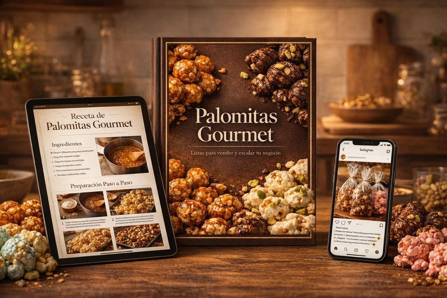 Palomitas Gourmet — El método para tu primera venta en 24 horas